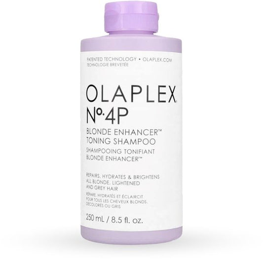 Olaplex No. 4P Blonde Enhancer Toning Shampoo | 250 ml | Für blondes und graues Haar