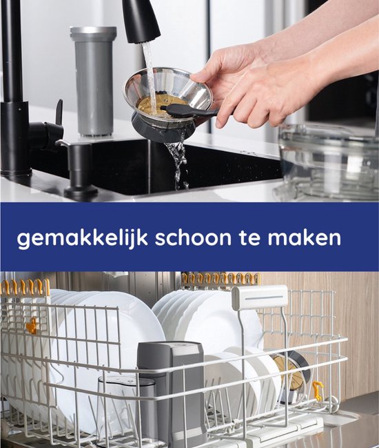 Safecourt Kitchen Entsafter - Für Obst und Gemüse - Große Einfüllöffnung - 3 Geschwindigkeiten - 1200 Watt