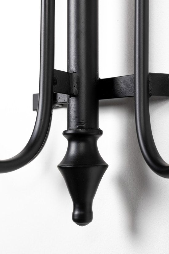 Feliz Lifestyle Ran Wandgarderobe Metall Schwarz