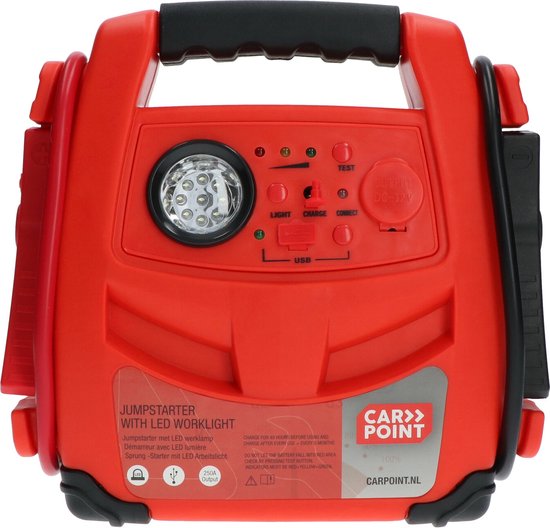 Carpoint Starthilfe 12V/7AH 2in1 LED 250A