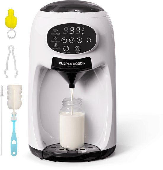 Vulpes Goods® BabyCare - Babyflaschenautomat - Baby Formula Maker PRO - Flaschenfütterungsgerät - Automatische Flaschenmaschine - Babymilchmaschine - Inkl.