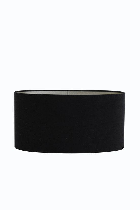 Licht & Wohnen - Lampenschirm VELOURS - 58x24x27cm - Schwarz