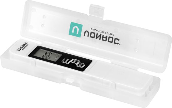 VONROC DI Reinwasserfilter - Deionisationsfilter - alternatives Osmosewasser - Inkl. 4,5L Mischbettharz, TDS-Meter, Schlauch und Fittings