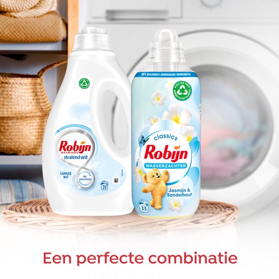 Robijn Radiant White Flüssigwaschmittel 20 Waschgänge
