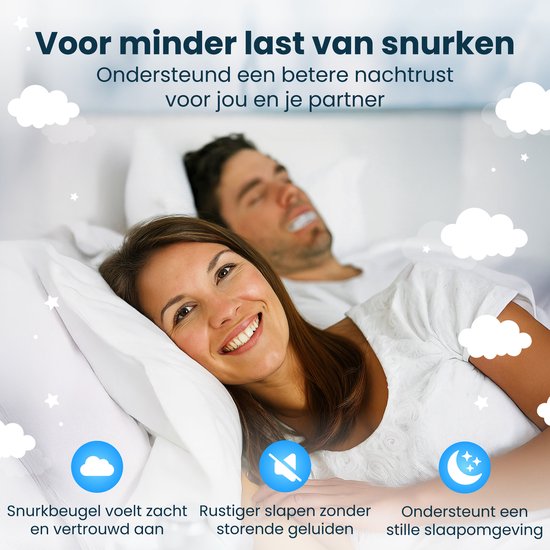 DreamCare Anti Snore Brace - Anti Snore - Snore Brace - Einstellbar - Snore Braces - Anti Snore Produkte - Bpa frei