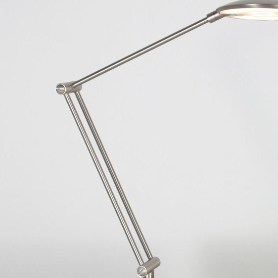 Steinhauer Exclusive – Tischlampe – Zenith2 – Stahl – Kunststoff und Metall – Schreibtischlampe – LED – 4393ST