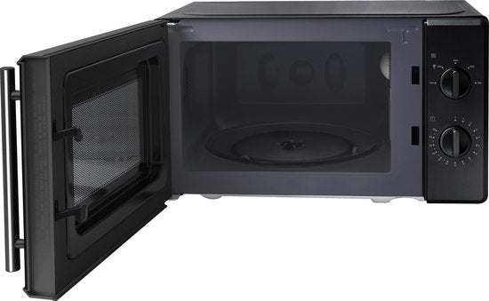 Inventum MN205SB - Freistehende Solo-Mikrowelle - 20 Liter - 700 Watt - Schwarz