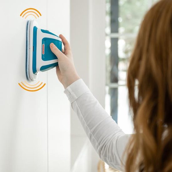 Livington MultiScrubber Elektro-Scheuergerät – Akku-Mopp zum mühelosen Wischen, Schrubben und Polieren – 2-in-1-Wischsystem als Handschrubber und Bodenwischer – Mail-Order-Edition