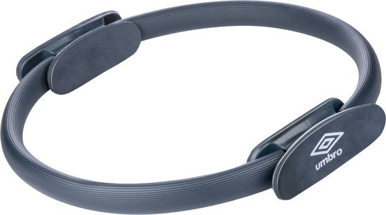 Umbro Pilates Ring - 39 x 5 CM - Yoga Ring - Fitness Ring - Bauchmuskeltrainer - Beintrainer - Home Fitness - Strapazierfähiger Gummi - Anti-Rutsch-Griffe - Blau