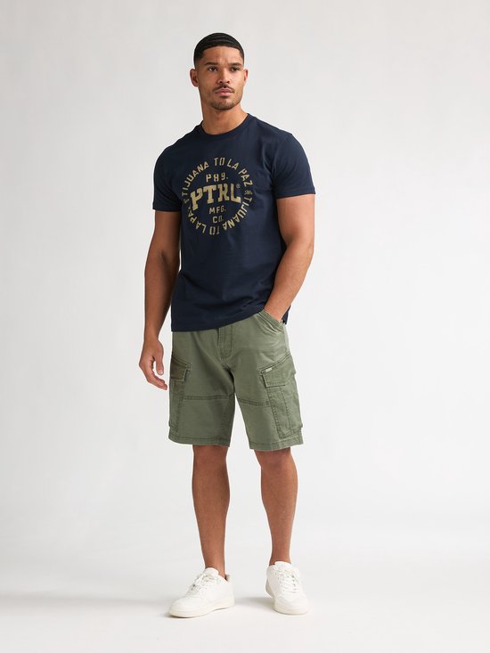 Petrol Industries - Herren Cargo-Shorts Heatwave - Grün - Größe L