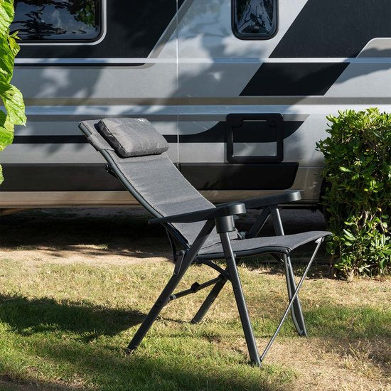 Crespo Klappstuhl - AP/740 - Tex-Komfort - Grau