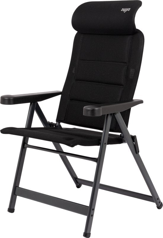 Crespo - Strandkorb - M - AP/237 - Air-Deluxe - Kompakt - Schwarz - Modell 2025