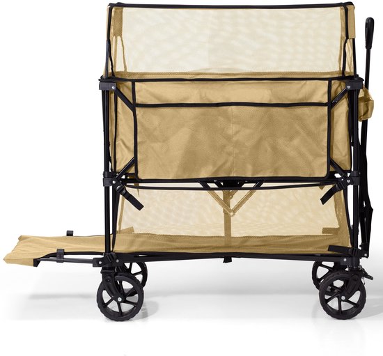 Herr Fold Bolderkar - XXL - faltbar - 400L - Beige