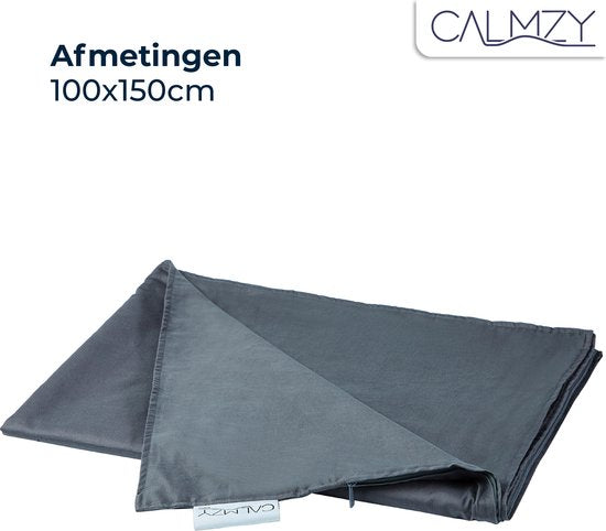 Calmzy Kids Superior Chill Kuscheldecke Decke dunkelgrau