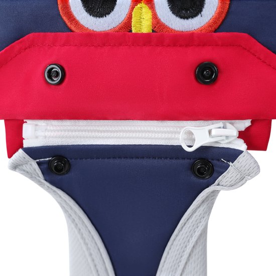 Lauflernhilfe - Verstellbarer Laufgurt zum Laufenlernen - Sicherheitsgurt mit weicher Stütze - Komfortable und hochwertige Materialien - Für Kleinkinder von 9-24 Monaten - Vogel