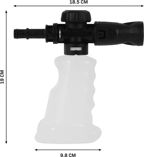 VONROC Schaumdüse - Schaumpistole 350ML - Für VONROC Hochdruckreiniger V14, V18, V22, V24 und V25-2 Serie