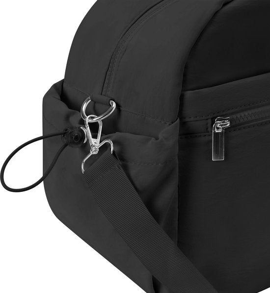 Skycases Weekend Bag - Persönlicher Gegenstand - Handgepäck für Ryanair und Transavia - Wasserdicht und geräumig - Intelligente Fächer - Ideal für Reisen und den täglichen Gebrauch - Schwarz