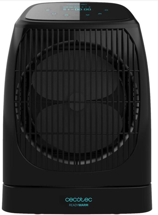 Cecotec Ready Warm 9600 Smart Force Heizlüfter - 2000W - Mit einstellbarem Thermostat & 3 Stufen - Frost- & Überhitzungsschutz - Kunststoff - Schwarz