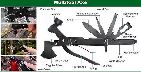 Garpex® Notfallpaket – Survival-Kit – Komplettes Überlebenspaket – Survival-Set – Camping-Set – Outdoor-Set – Erste-Hilfe-Set