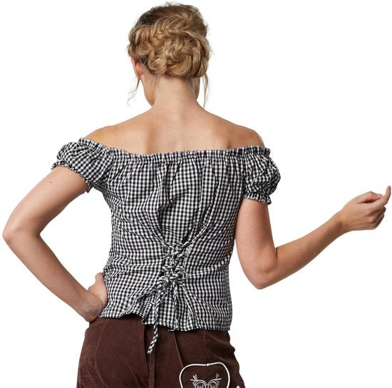 Dressforfun Bluse Stefferl – Damen – Größe L