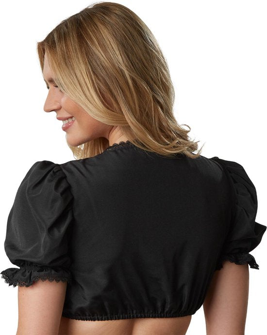 Dressforfun Dirndlbluse Evi M - Faschingskostüm Halloween Kostüm Faschingskostüm Karneval Partykleidung - 303051