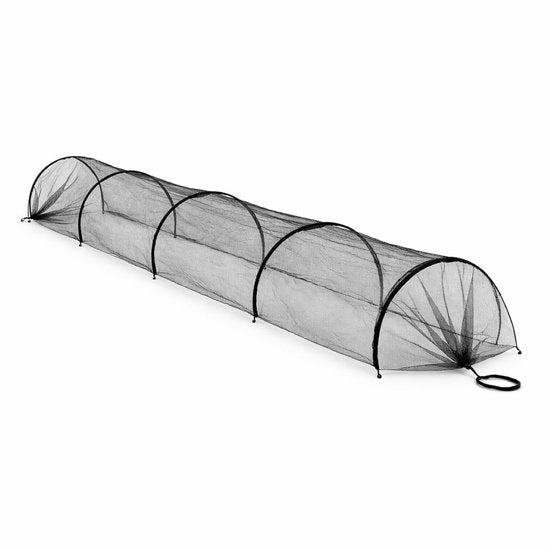 Ceruzo Zuchttunnel 3m - Insektenschutznetz - Faltbar - Pflanzenschutz