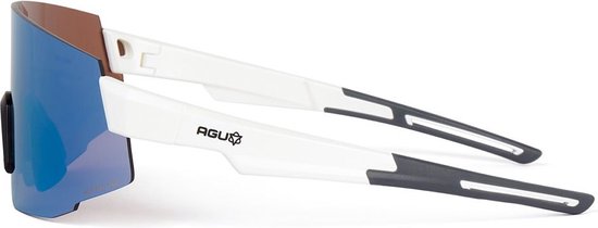 AGU Vigor XL HDII Goggles Unisex - Weiß - Anti-Fog und Hydrophobierung - UV400 - 2 zusätzliche Gläser - Anti-allergene Ohrpolster - Inklusive Aufbewahrungsbeutel
