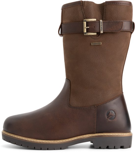Travelin' Vadso Damen - Outdoor-Stiefel - Wasserdicht - Dunkelbraun - Größe 39