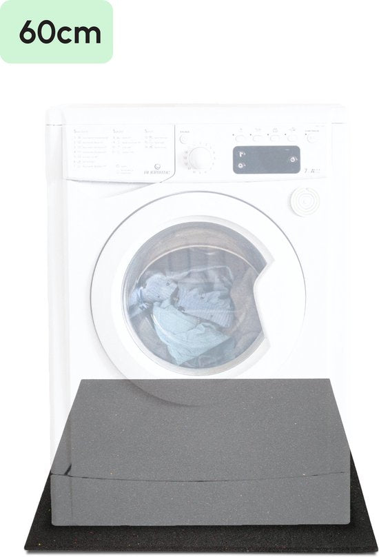 Bodo® Anti-Vibrationsmatte Waschmaschine und Trockner - 60x60x1,2cm