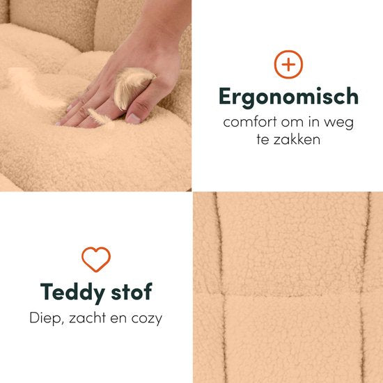SITTT Schaukelstuhl - Relaxsessel Kinderzimmer - Sessel - Fütterungsstuhl - Braun - Mokka Mousse