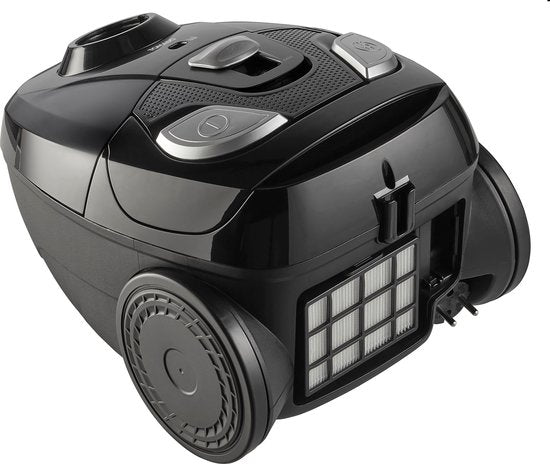 Tomado TVC2002B - Staubsauger mit Beutel - 2 Liter- HEPA 12 Filter - Leichtgewicht - Schwarz