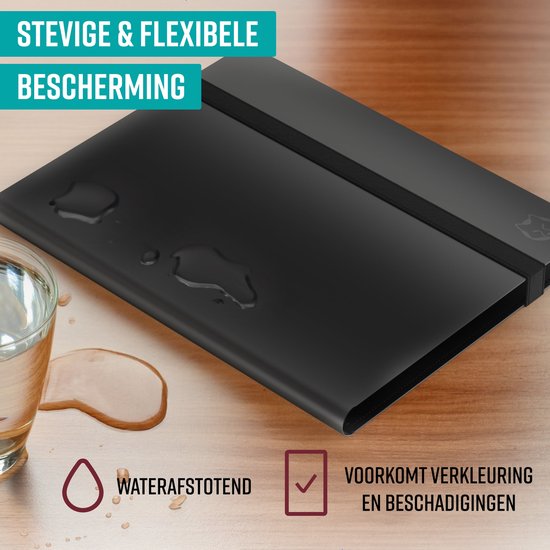 NAPI Sammelmappe 360 Karten - Profi-Bindemappe für Karten - Sammelkartenmappe - 9 Fächer - Premium-Kartenmappe - 20 Seiten - A4-Format - Schwarz