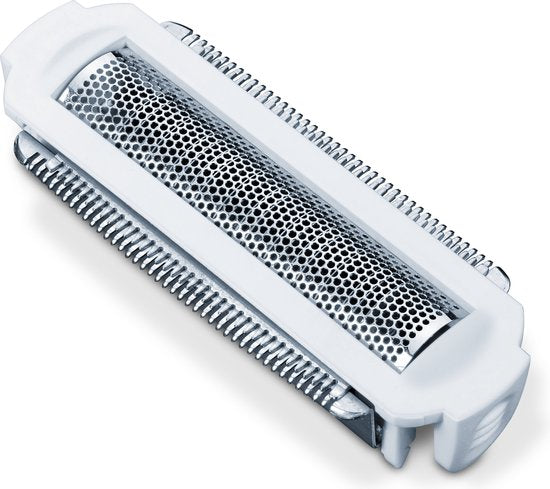 Beurer HL 36 Ladyshave – Elektrorasierer für Frauen – 4 Aufsätze / 2x Trimmer – Nass/Trocken – Spritzwassergeschützt – LED-Licht – Antiallergen – Inkl. Ladestation, Bürste und Aufbewahrungstasche - 3 Jahre Garantie