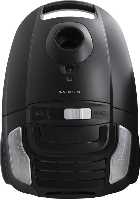 Inventum ST306ZZA - Staubsauger mit Beutel - 3 Liter - HEPA 13 - Kabellänge 7 Meter - Schwarz