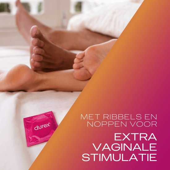 Durex Kondome – Pleasure Me – 40 Stück – Vorteilspackung