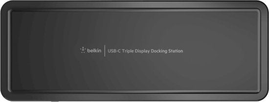 Belkin USB-C Triple Display Dock MST- 14-Port USB-C Docking Station, 65 W Power Delivery, 4K Display, 2x HDMI, 2x DisplayPort, 3x USB-C, 5x USB-A und 1x Gigabit Ethernet, USB-C Dock für Chromebook, Windows PCs, XPs und mehr