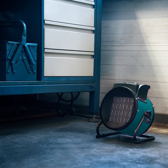 VONROC Elektroheizung - Heizstrahler - 3000W - 3 Einstellungen - Keramikelement - für Räume bis zu 30 m2