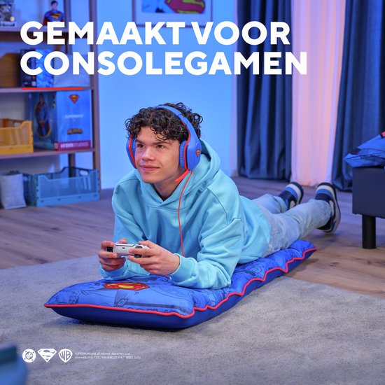 Vertrauen GXT 718SM RAYZEE SUPERMAN - Floor Gaming Chair - faltbar - Soft Stuhl - Superman