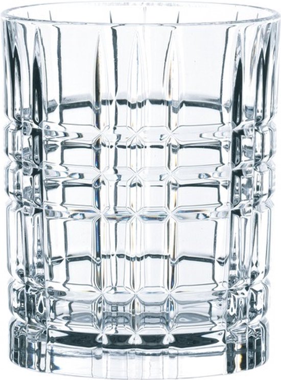 Nachtmann – Square Whisky- und Longdrinkgläser – 12er-Set – Whisky – Longdrink