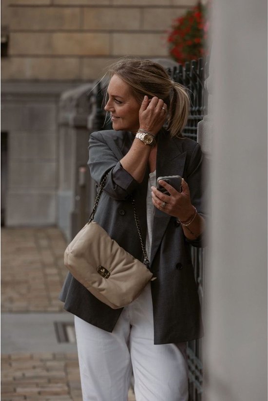 Chabo Bags - Diva Small - Umhängetasche - Crossbody Tasche - Leder - Schwarz