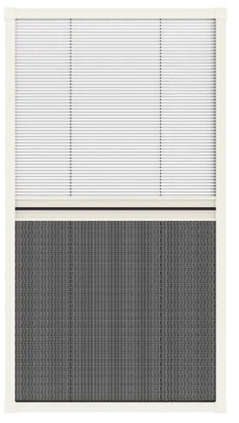 Livn Duoplisse Insektenschutz Plus 78 x 160 cm Weiß – Insektenschutz und Verdunkelung in einem für Dachfenster – Einfach auf Maß zuzuschneiden – Für eine maximale Öffnung von 73 x 155 cm