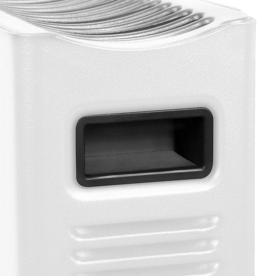 VONROC Elektroheizung - Konvektorheizung - Mit eingebautem Heizkörperlüfter - 2 Stufen: 1250W/2000W - Einstellbarer Thermostat - Beheizt Räume bis zu 24m2 - Modernes Design - Weiß