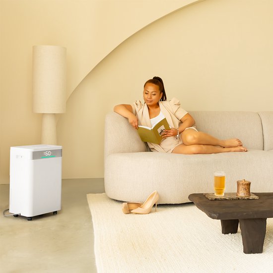 VONROC Luftentfeuchter - 20L/Tag - 4.5L Wassertank - Wifi & App Steuerung - HEPA & Carbon Luftfilter