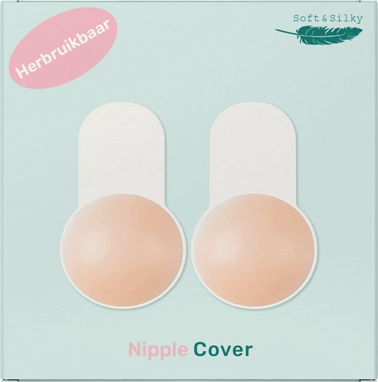 Soft & Silky Push up - Nippelabdeckungen - BH-Einlagen - Dameneinlagen - Atmungsaktiv - Wasserdicht - Selbstklebend - Nippel - Aufkleber - Aufkleber - Busenband
