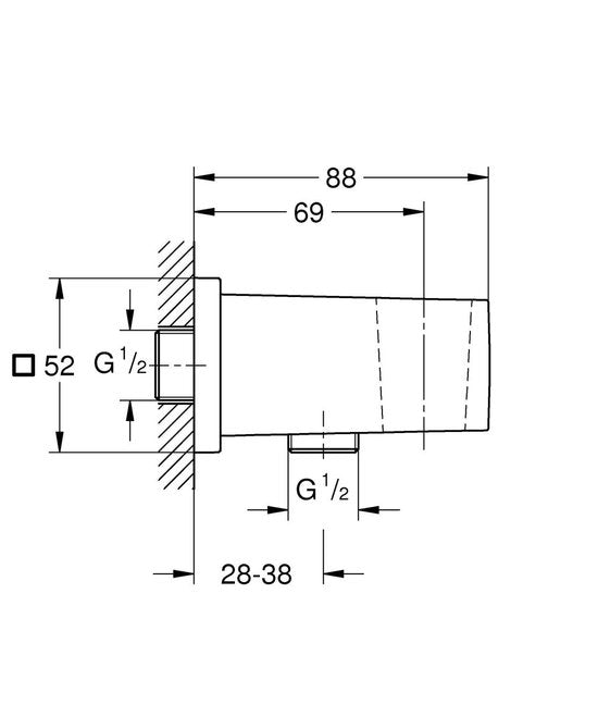 GROHE Einbau-Abfalleimer - 2 Eimer (1x29L und 1x11L) - 40982000