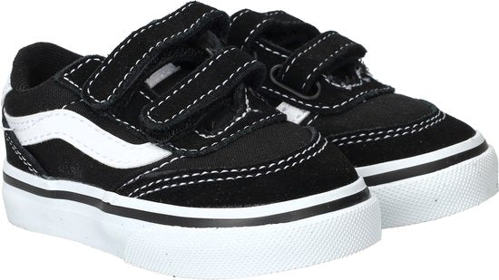 Vans Brooklyn LS V SUEDE/CANVAS SCHWARZ/WEISS Unisex-Sneaker – SCHWARZ/WEISS