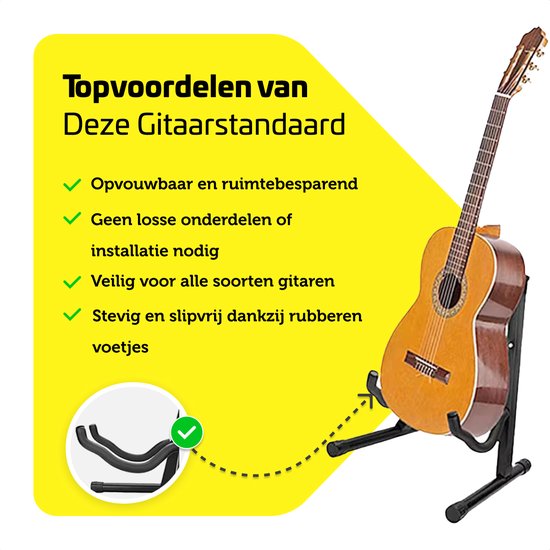 Garpex® Universal-Gitarrenständer - tragbar - stabil