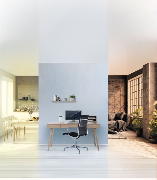 LEDVANCE Leuchte: für Decke, SunHome Panels / 2- W, 22-...24- V, Abstrahlwinkel: 11-, Tunable White, 22- ... 5- K, Gehäusematerial: Aluminium, IP2-