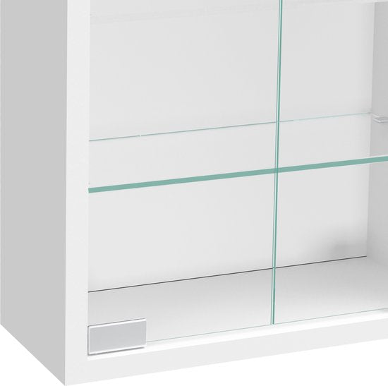Vitrine stehend hängend Wandvitrine - 40 x 60 x 12 cm