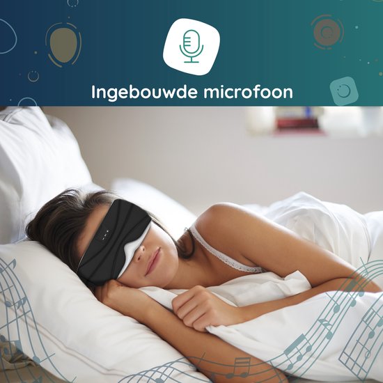 Numsy Schlafmaske - Bluetooth - Mit Kopfhörer - Stirnband